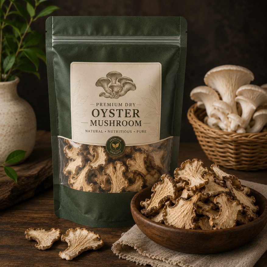 Premium Dry Oyster Mushroom